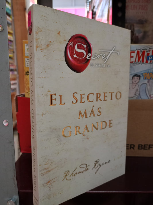 EL SECRETO MAS GRANDE POR RHONDA BYRNE USADO S.PERSONAL LITERARIO 305