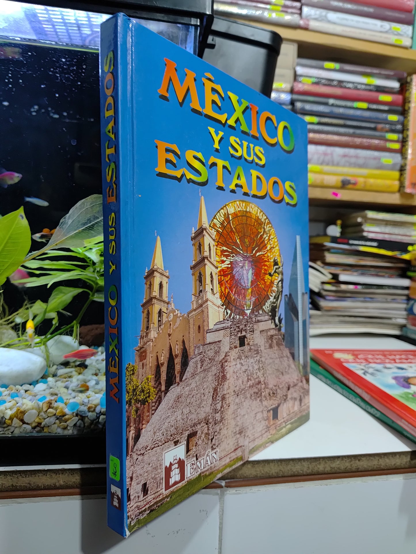 MEXICO Y SUS ESTADOS POR EDITORIAL EMAN USADO HISTORIA JUAREZ