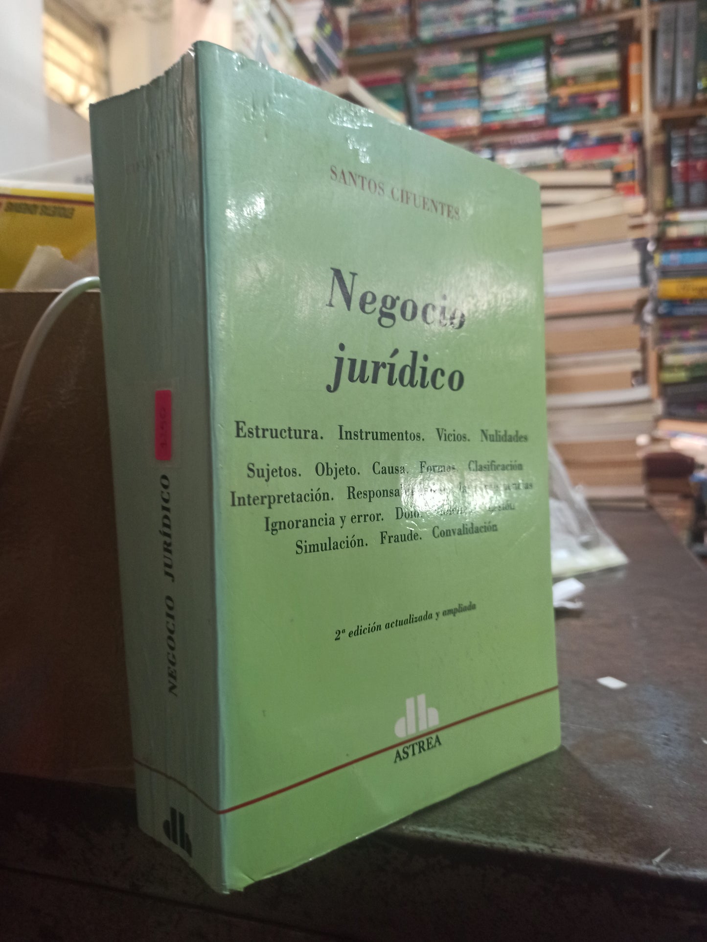 NEGOCIO JURIDICO POR SANTOS CIFUENTES USADO DERECHO ALDAMA
