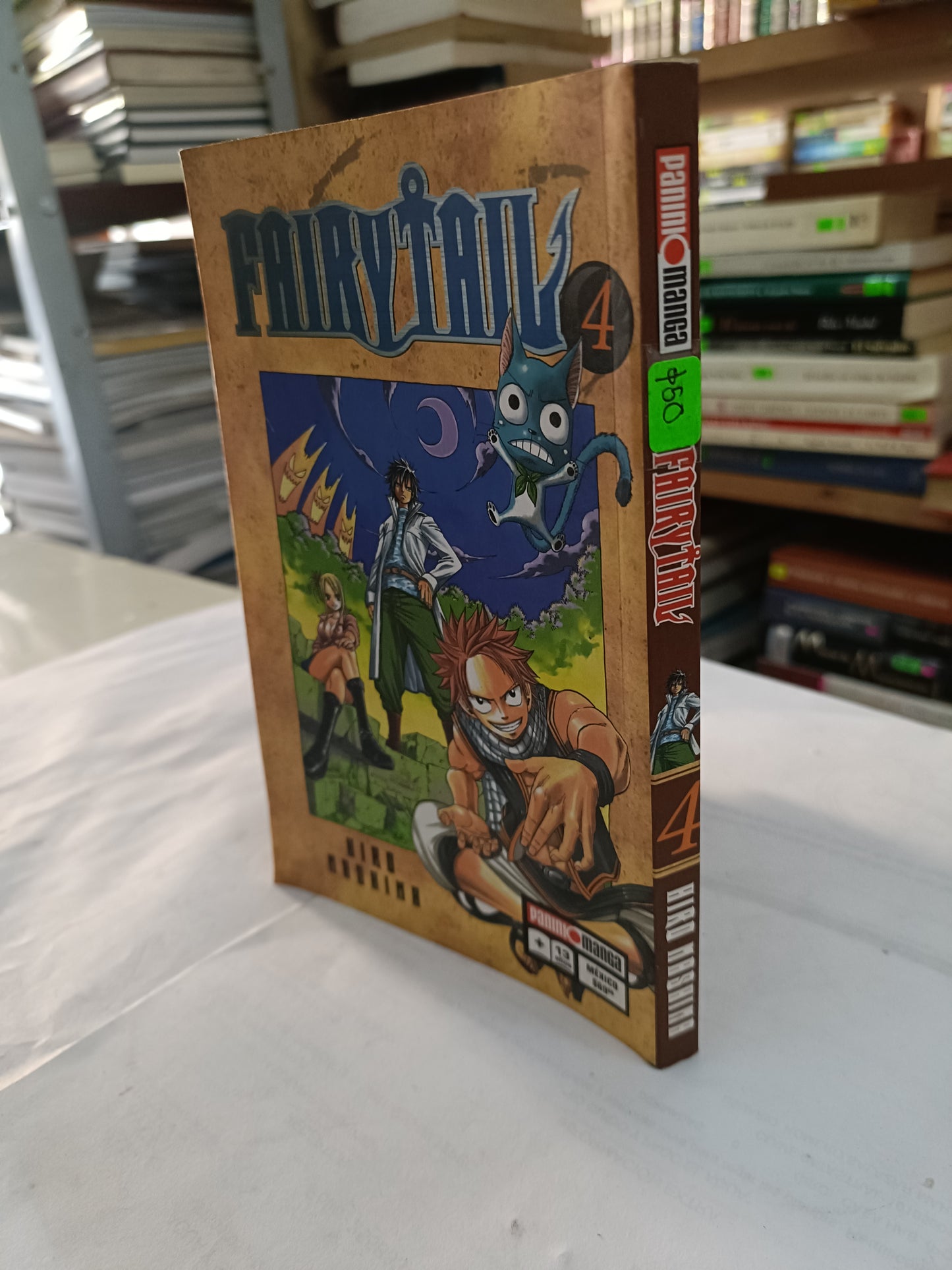 FAIRYTAIL 4 POR HIRO MASHIMA MANGA USADO NOVELA LITERARIO 207