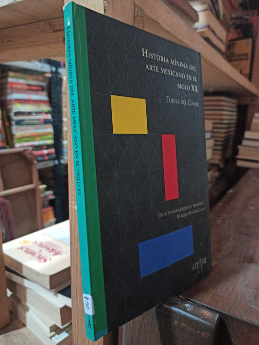 HISTORIA MINIMA DEL ARTE MEXICANO EN EL SIGLO XX POR TERESA DEL CONDE USADO HISTORIA ALDAMA
