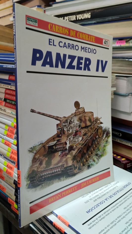EL CARRO MEDIO PANZER IV 41 LIBRO USADO HISTORIA ALDAMA