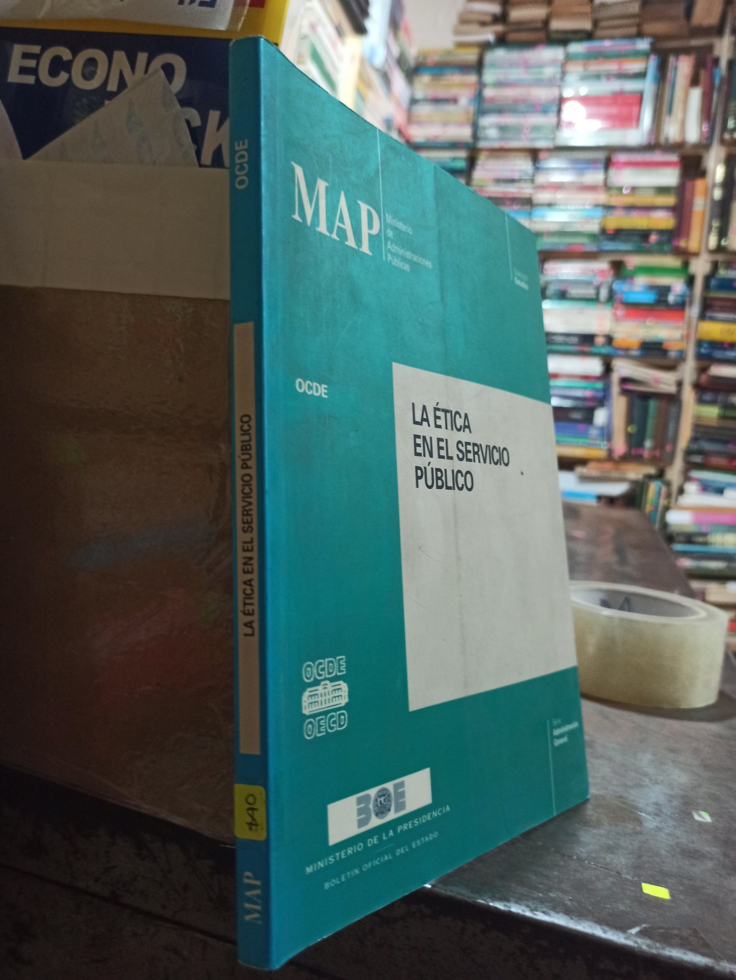 LA ETICA EN EL SERVICIO PUBLICO POR EDITORIAL OCDE USADO SOCIOLOGÍA ALDAMA