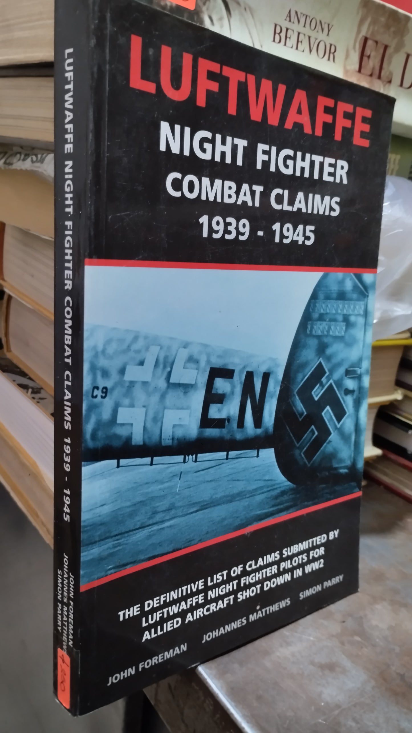 LUFTWAFFE NIGHT FIGHTER COMBAT CLAIMS 1939 1945 POR JOHN FOREMAN LIBRO USADO HISTORIA ALDAMA