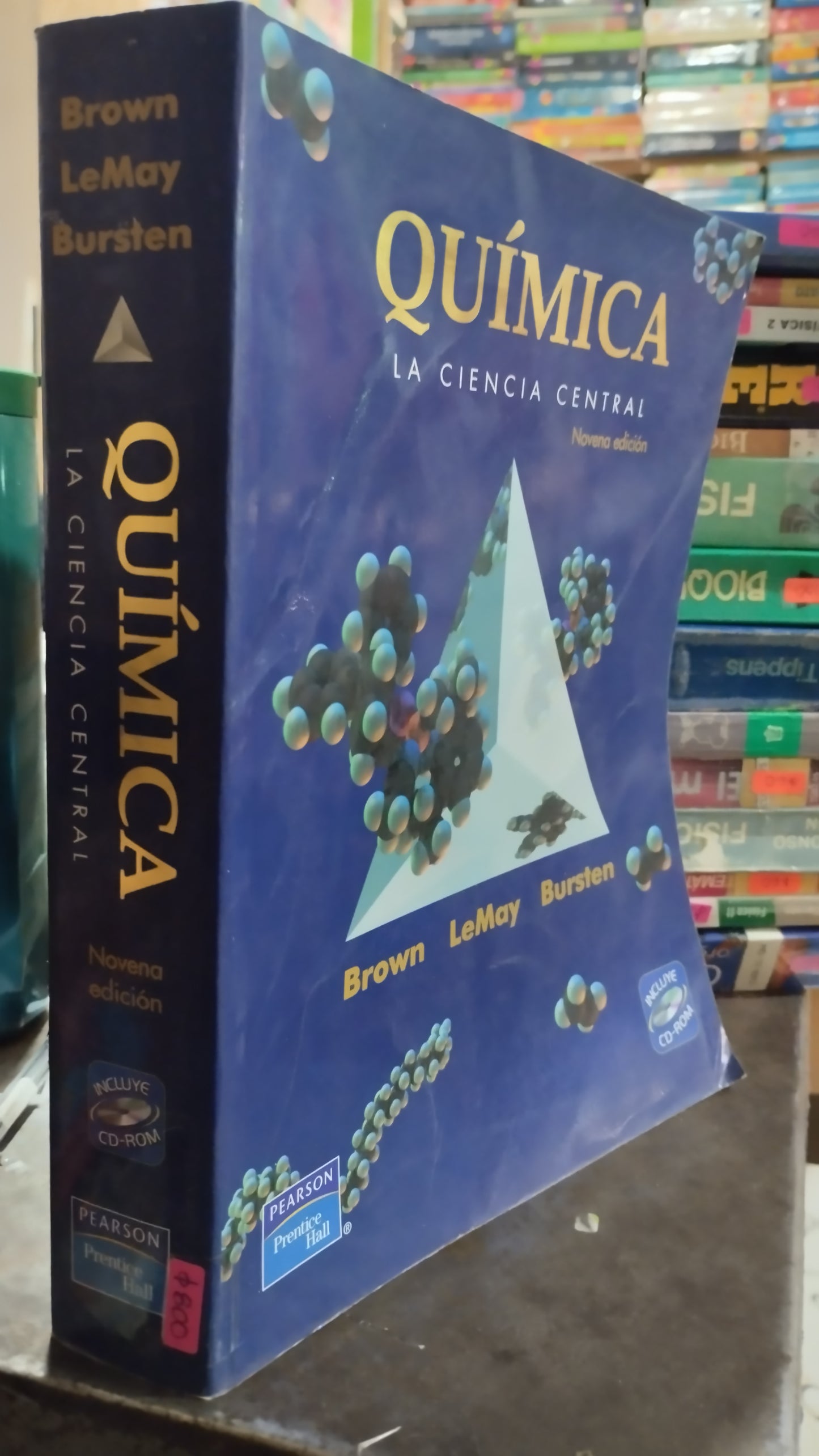 QUIMICA LA CIENCIA CENTRAL POR BROWN LIBRO USADO QUIMICA ALDAMA