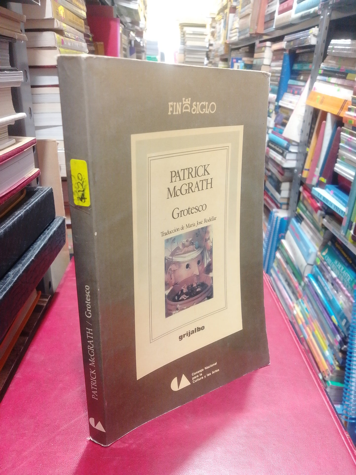 GROTESCO POR PATRICK MCGRATH USADO NOVELA JUÁREZ