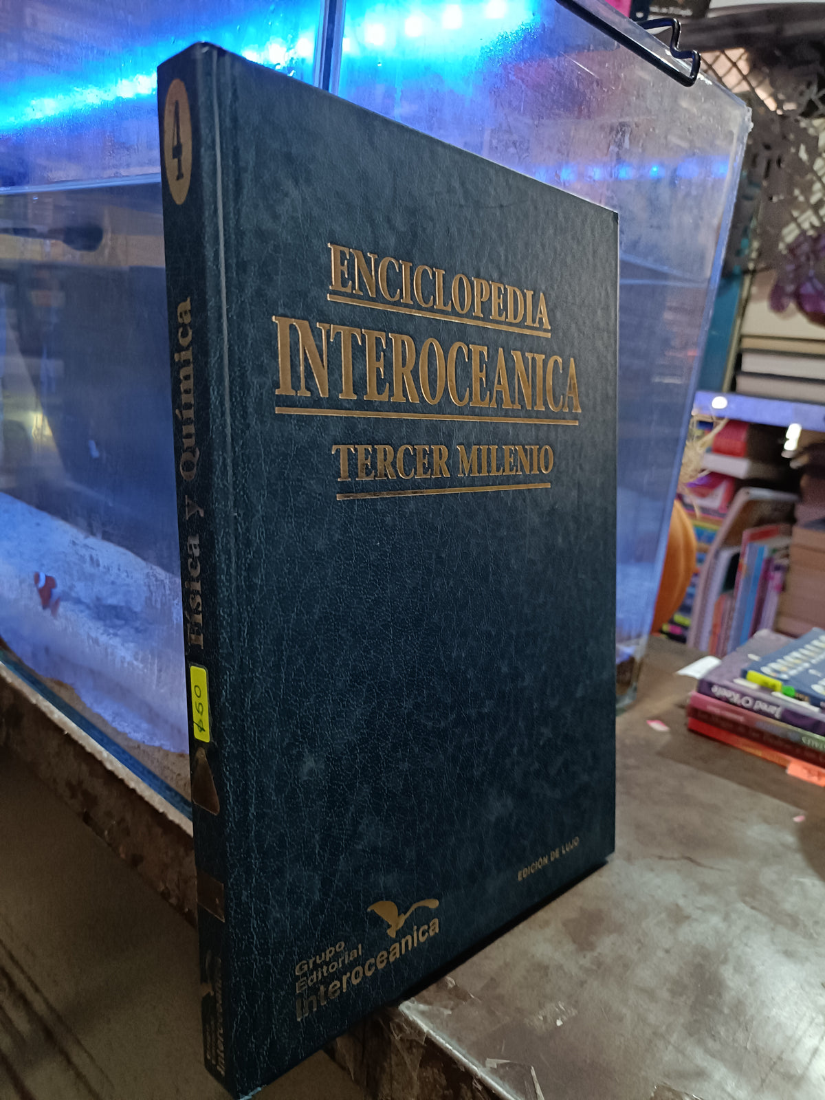 ENCICLOPEDIA INTEROCEANICA TERCER MILENIO 4 USADO HISTORIA ALDAMA