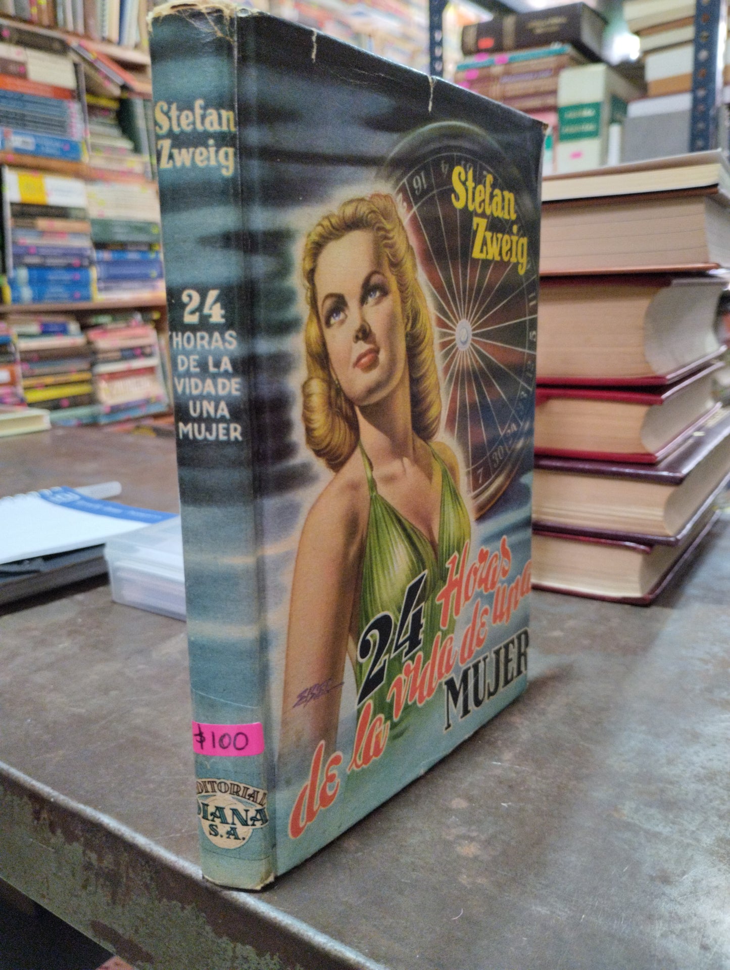 24 HORAS DE LA VIDA DE UNA MUJER POR STEFAN ZWEIG USADO NOVELAS ALDAMA