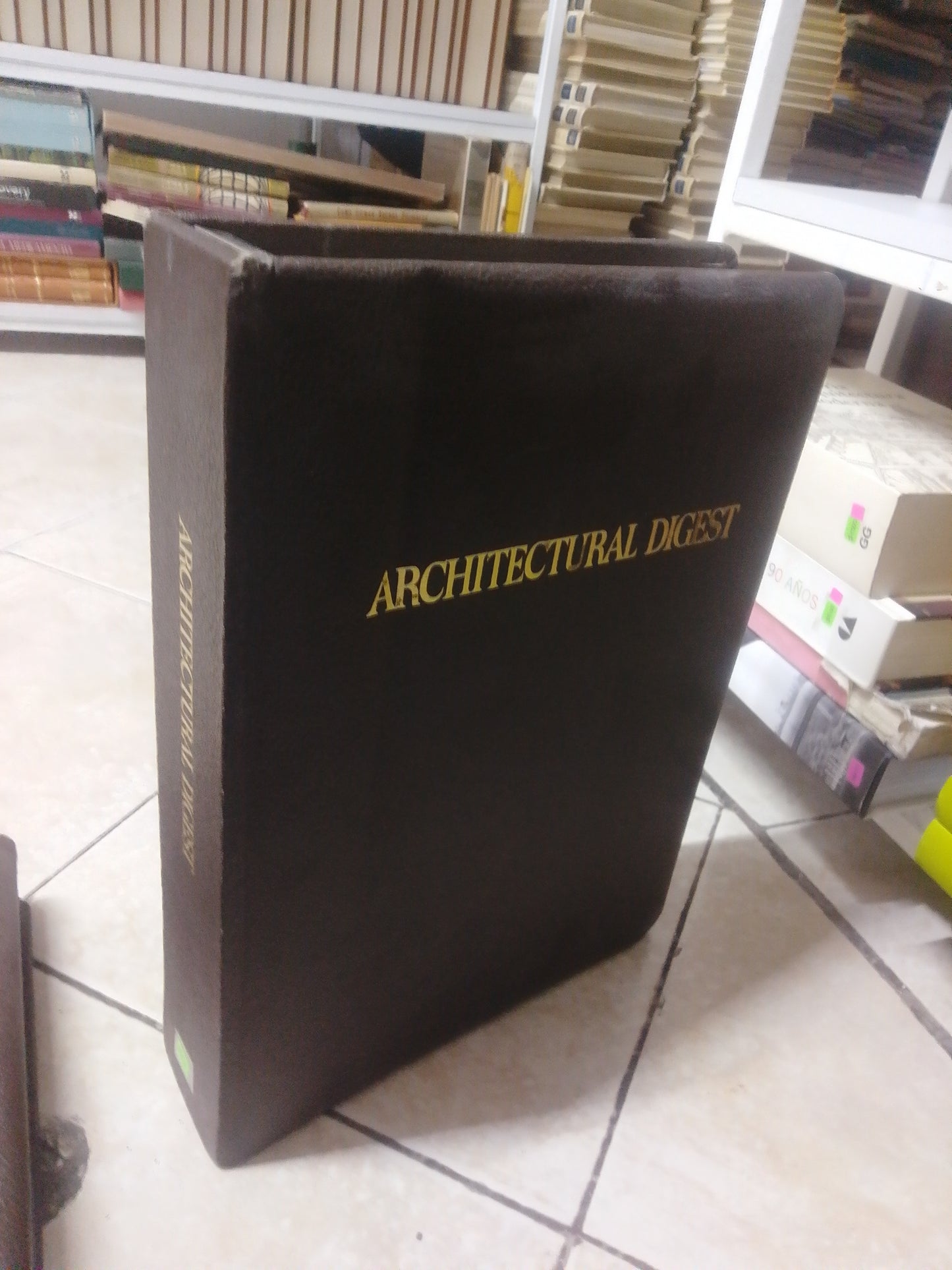 REVISTA ARCHITECTURAL DIGEST 1974, POR CLEON T. KNAPP, USADO, ARQUITECTURA, JUAREZ 515