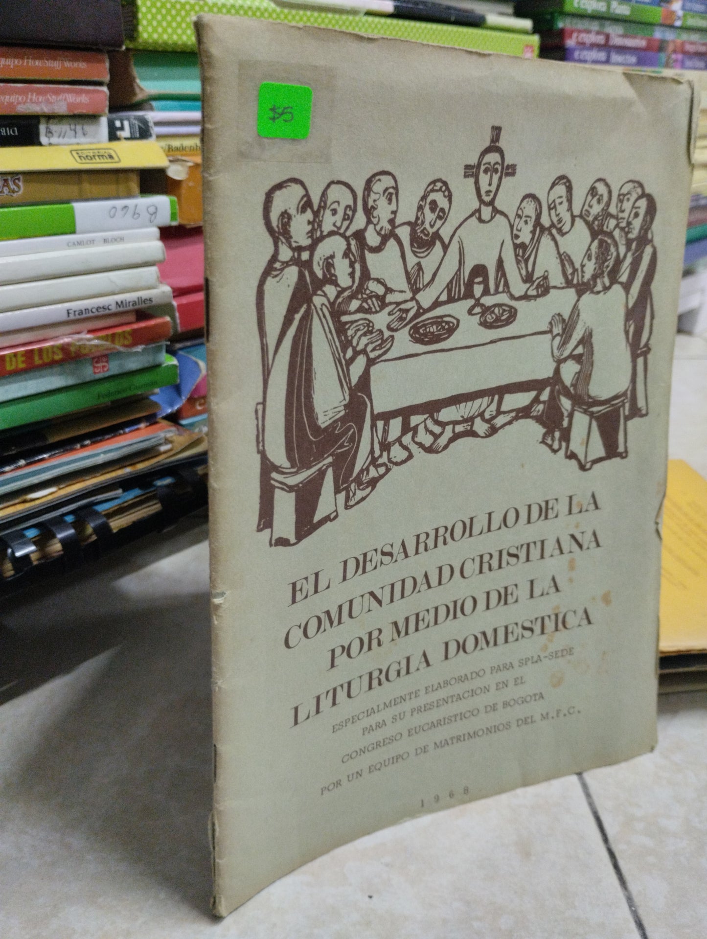 EL DESARROLLO DE LA COMUNIDAD CRISTIANA POR MEDIO DE LA LITURGIA DOMESTICA, DESCONOCIDO, USADO, RELIGION, JUAREZ 515