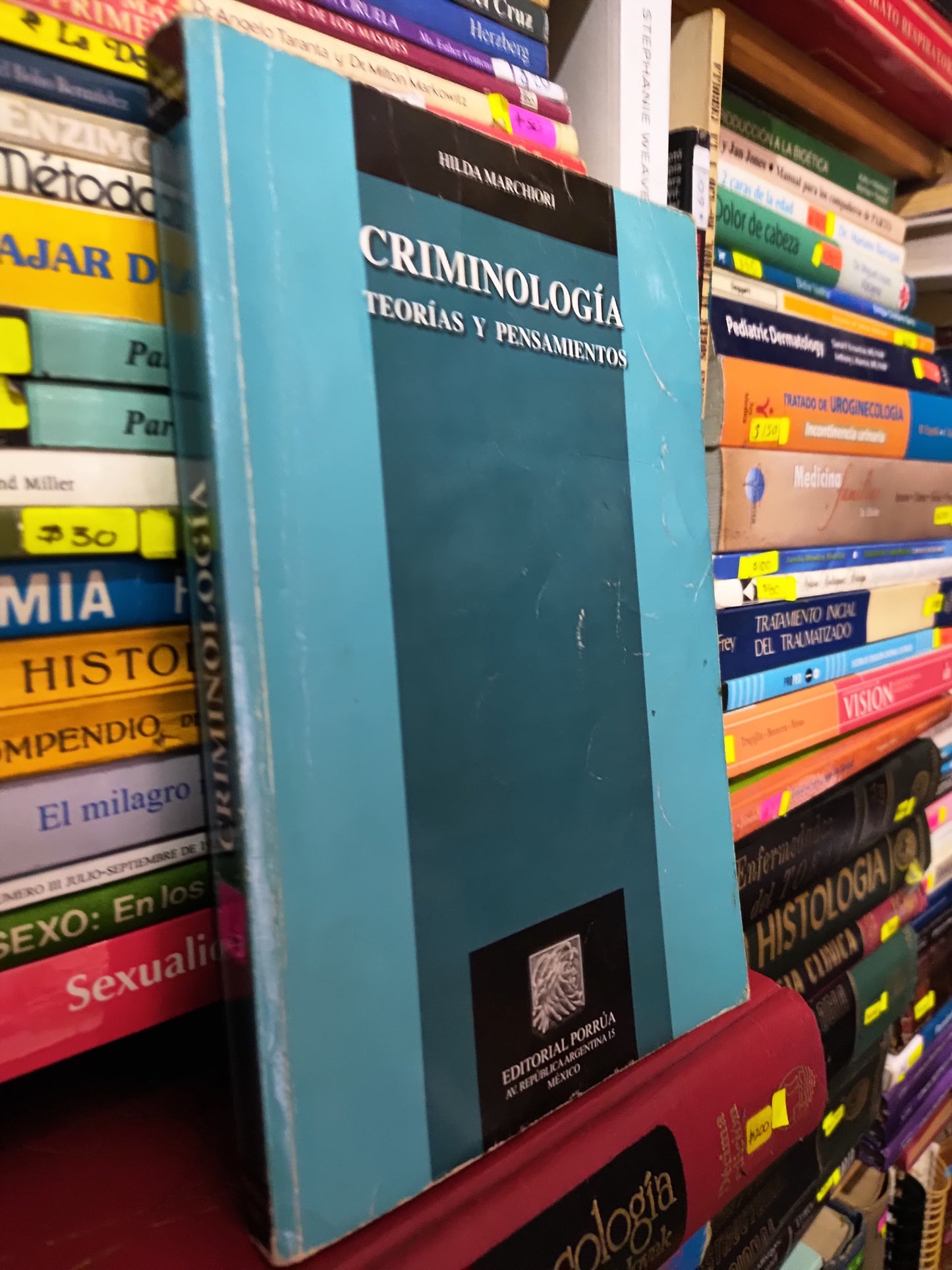 CRIMINOLOGIA TEORIA Y PENSAMIENTOS POR HILDA MARCHIORI USADO DERECHO LITERARIO 305