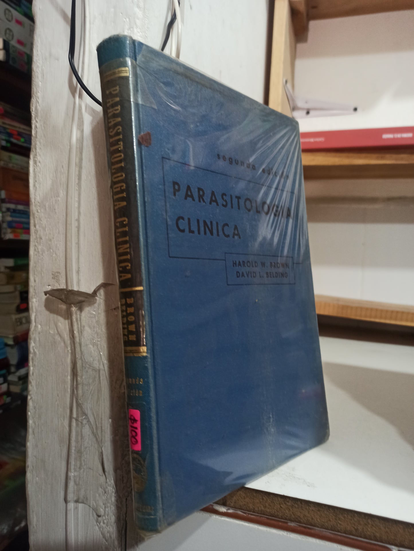 PARASITOLOGIA CLINICA POR HAROLD W. BROWN USADO SALUD JUÁREZ