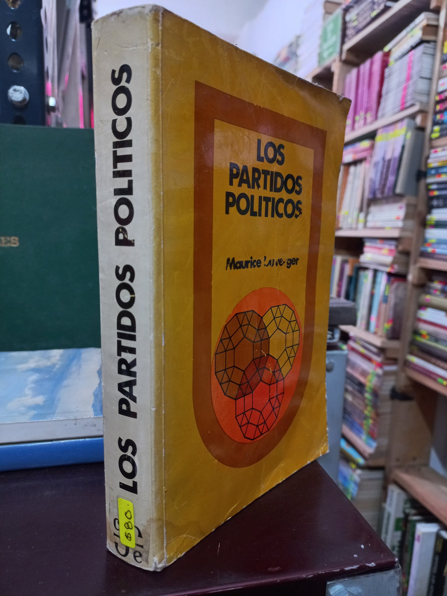 LOS PARTIDOS POLÍTICOS POR MAURICE DUVERGER USADO HISTORIA LITERARIO 305