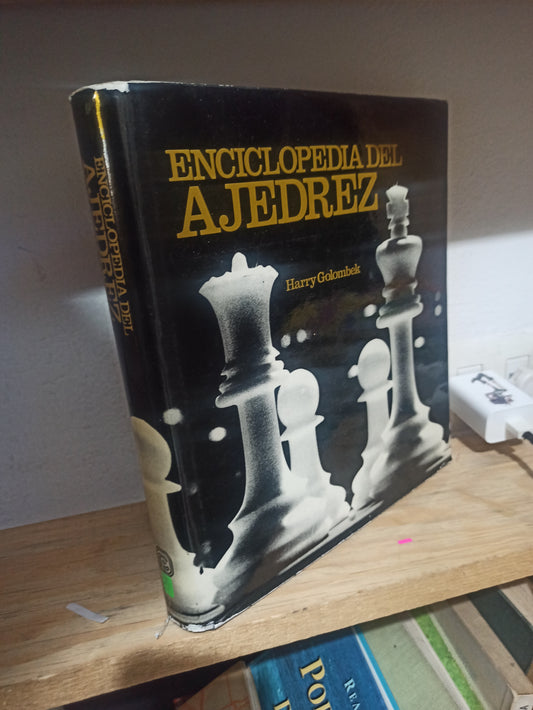 ENCICLOPEDIA DEL AJEDREZ POR HARRY GOLOMBEK USADO DEPORTES JUÁREZ