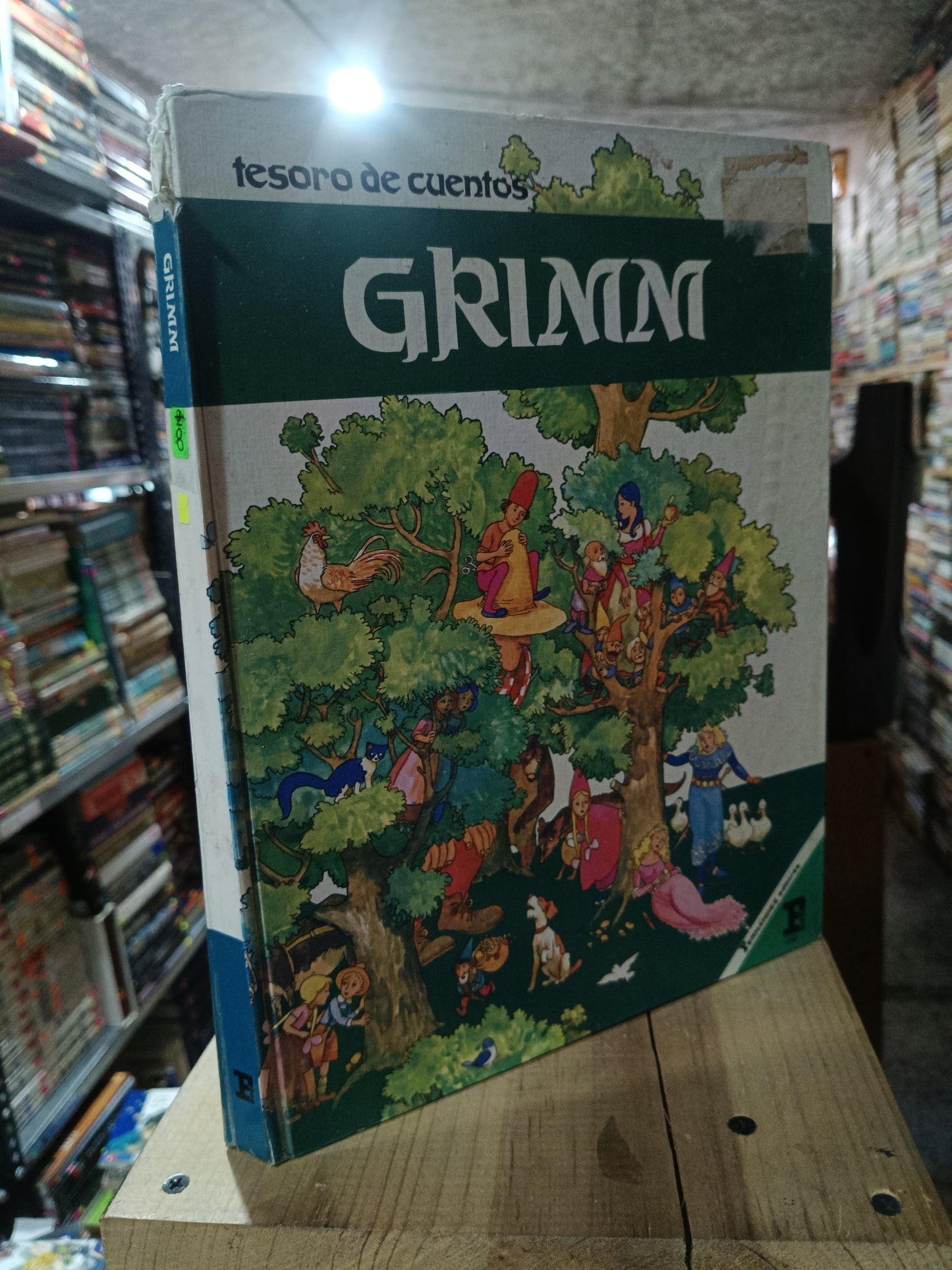 TESORO DE CUENTOS POR LOS HERMANOS GRIMM USADO INFANTIL ALDAMA