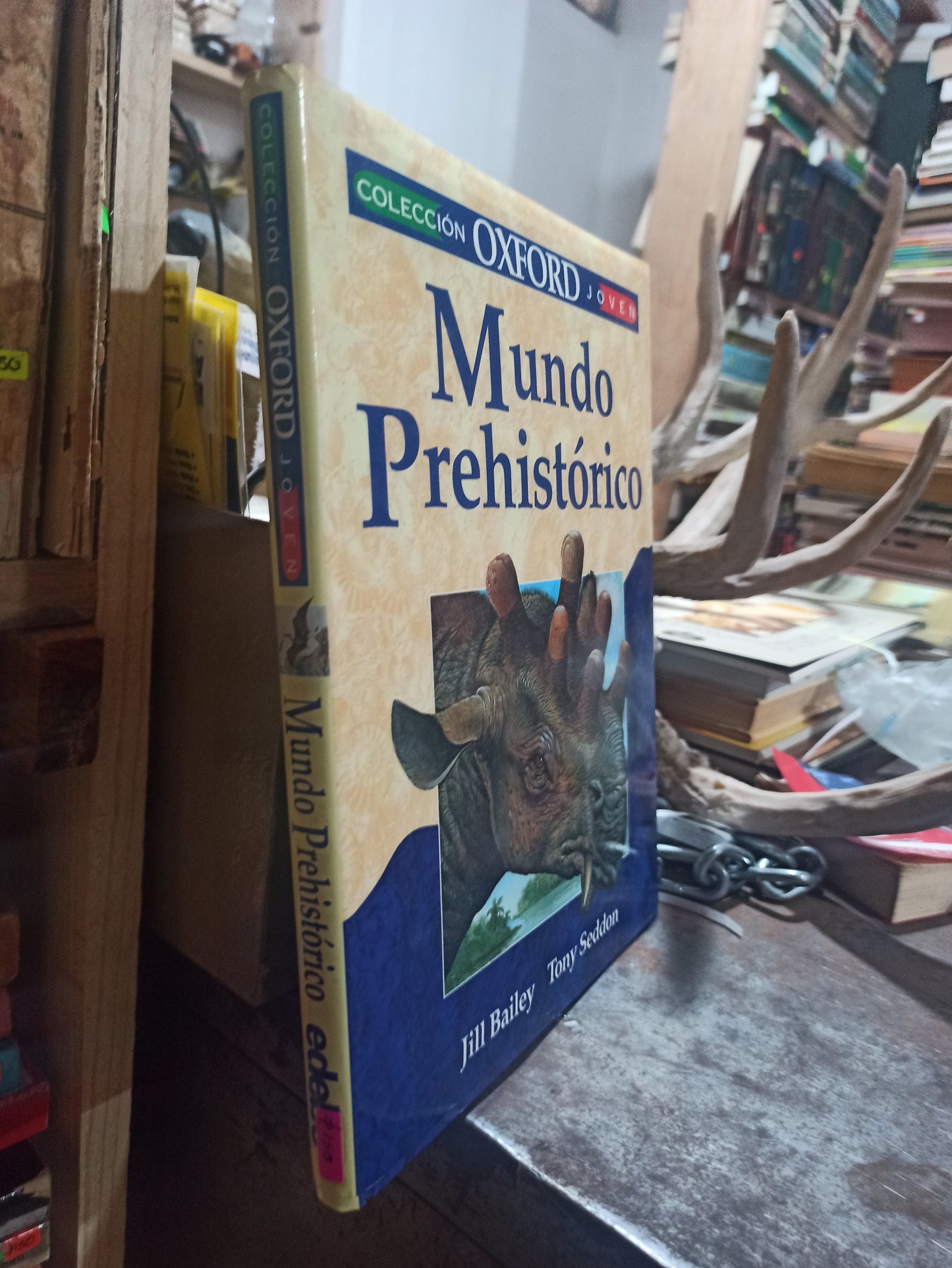 COLECCIÓN OXFORD JOVEN MUNDO PREHISTORICO POR JILL BAILEY USADO HISTORIA ALDAMA
