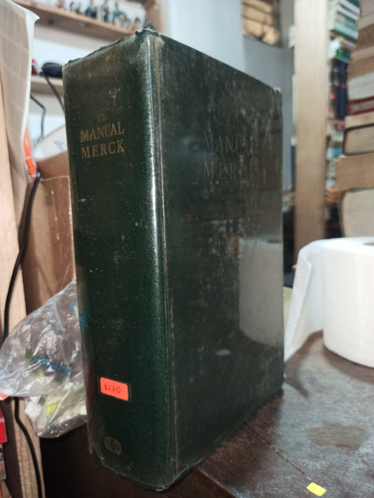 EL MANUAL MERCK POR ROBERT BERKOW USADO SALUD ALDAMA
