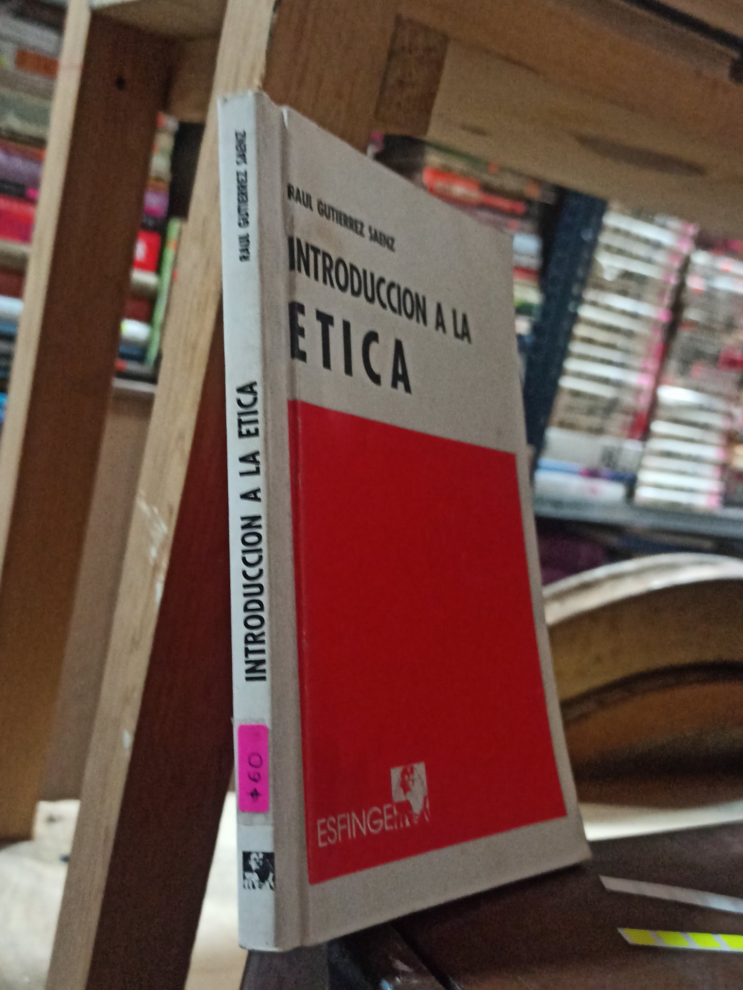 INTRODUCCION A LA ETICA POR RAUL GUTIERREZ SAENZ USADO SOCIOLOGIA ALDAMA