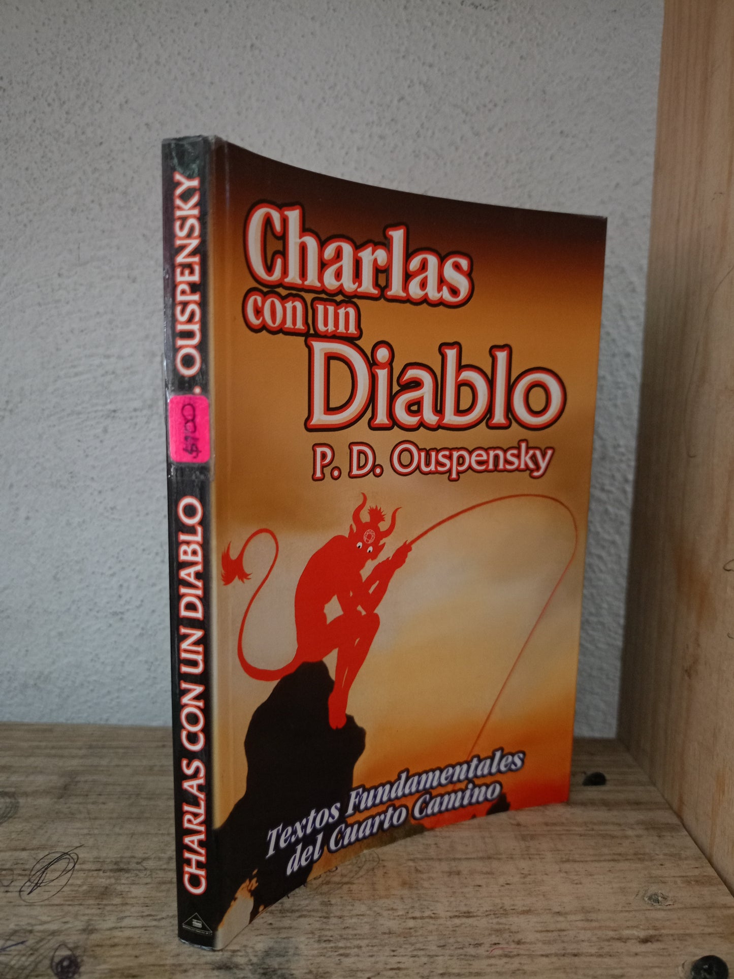 CHARLAS CON UN DIABLO POR P.D. OUSPENSKY USADO NOVELA LITERARIO 305