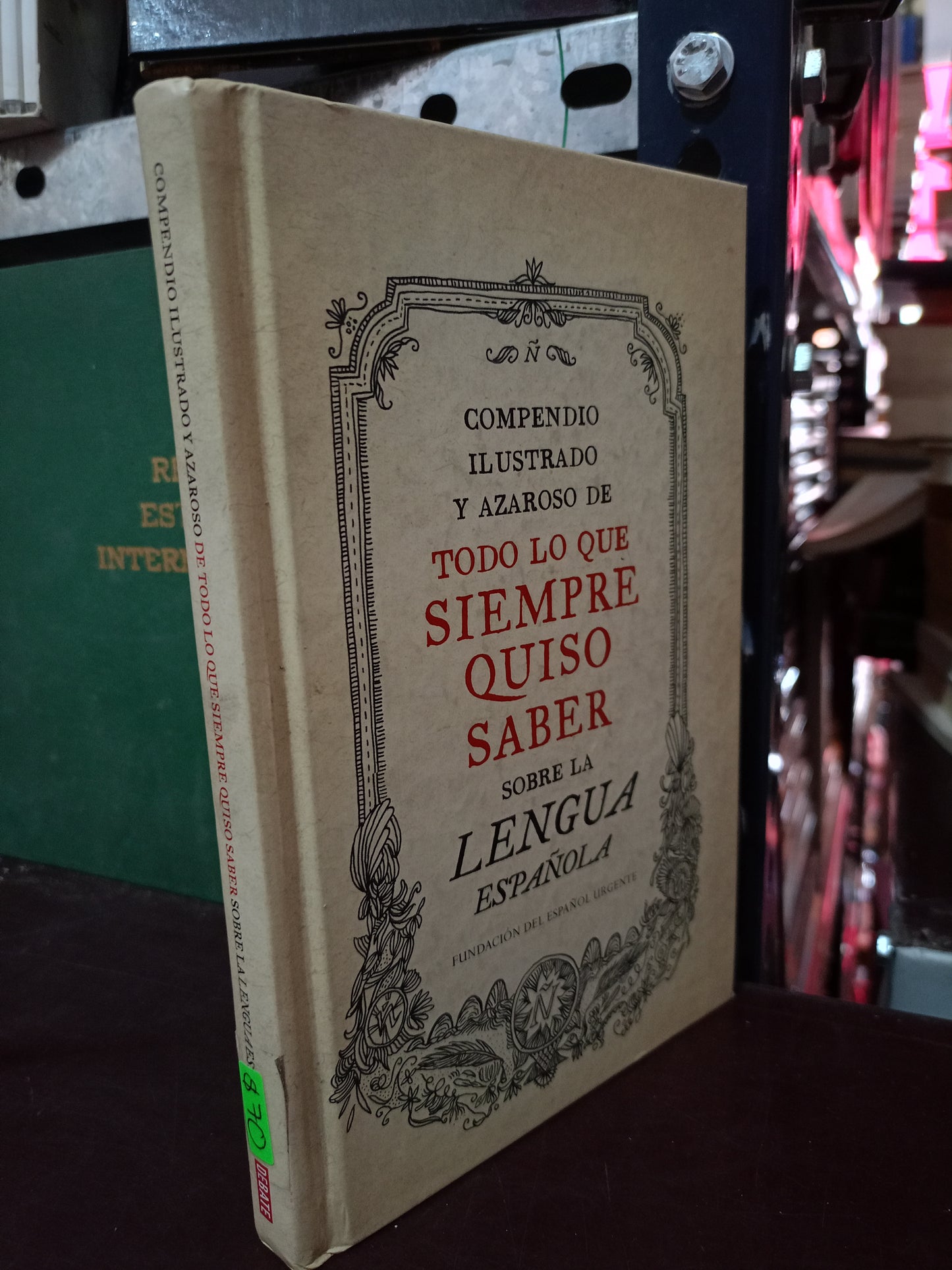 COMPENDIO ILUSTRADO Y AZAROSO DE TODO LO QUE SIEMPRE QUISO SABER SOBRE LA LENGUA ESPAÑOLA USADO EDUCACIÓN LITERARIO 305