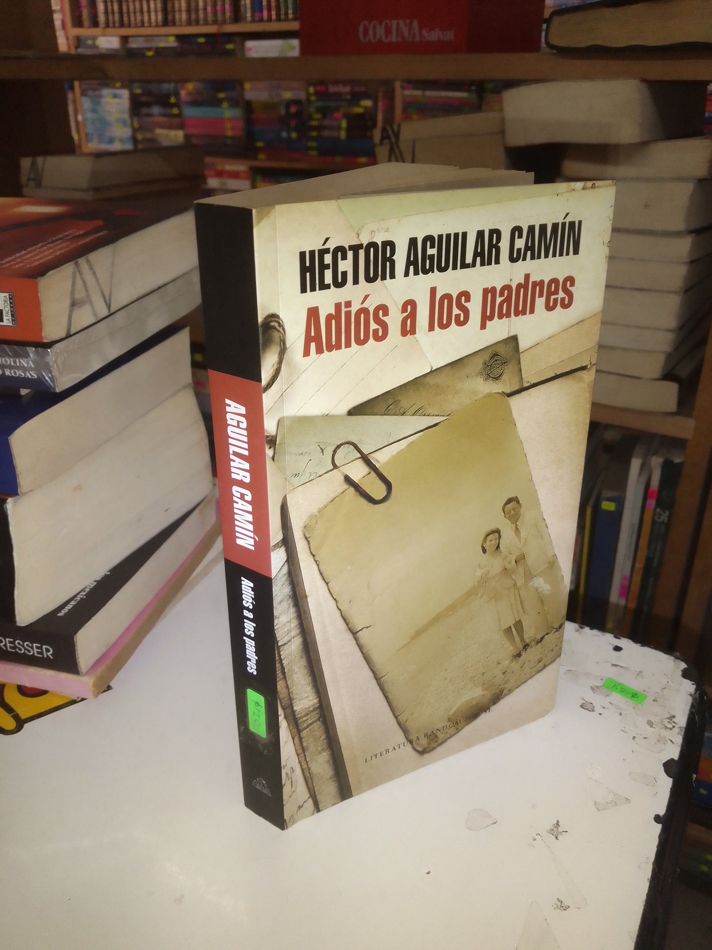 ADIÓS A LOS PADRES POR HÉCTOR AGUILAR CAMIN USADO NOVELA LITERARIO 207