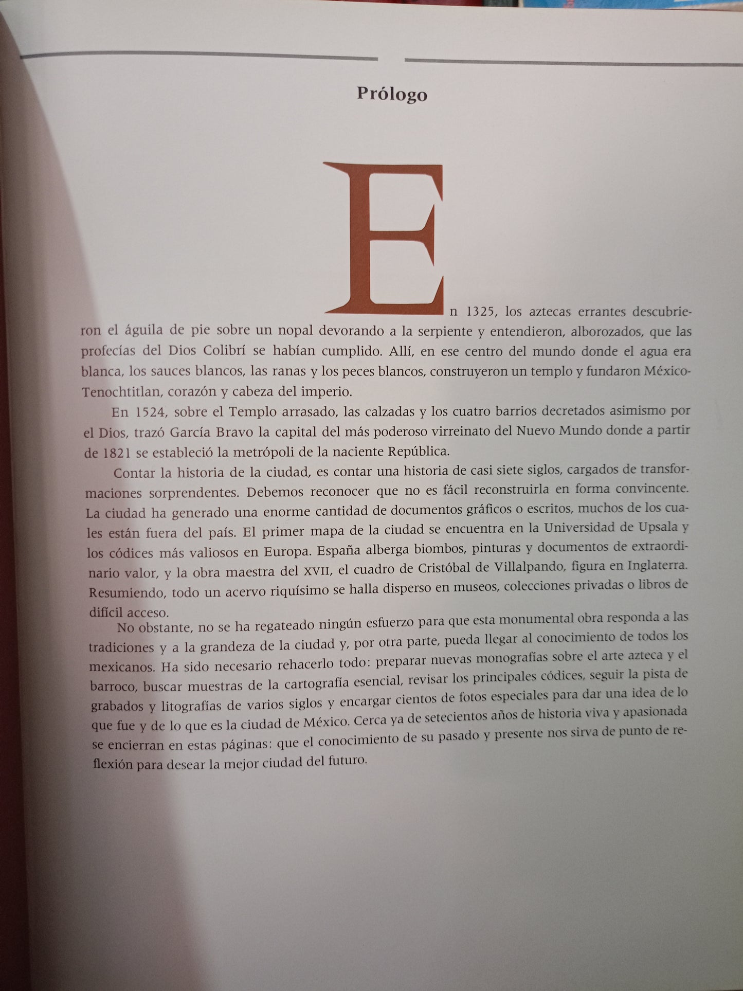 HISTORIA DE LA CIUDAD DE MÉXICO POR FERNANDO BENÍTEZ USADO HISTORIA LITERARIO 305