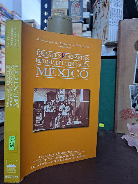 DEBATES Y DESAFÍOS EN LA HISTORIA DE LA EDUCACIÓN EN MÉXICO ALICIA VERA, CARLOS ESCALANTE Y LUZ ELENA GALVÁN USADO EDUCACIÓN LITERARIO 305