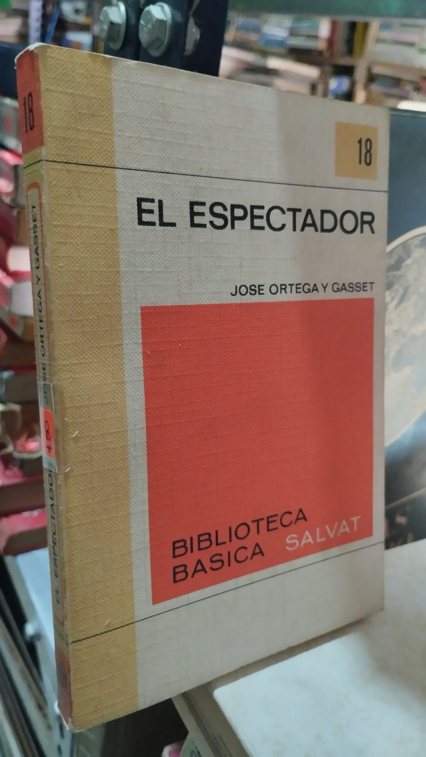 EL ESPECTADOR POR JOSE ORTEGA Y GASSET LIBRO USADO NOVELAS ALDAMA