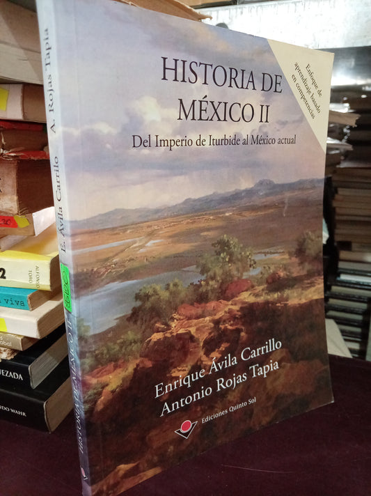 HISTORIA DE MEXICO II POR ENRIQUE ÁVILA CARRILLO ANTONIO ROJAS TAPIA USADO HISTORIA LITERARIO 305