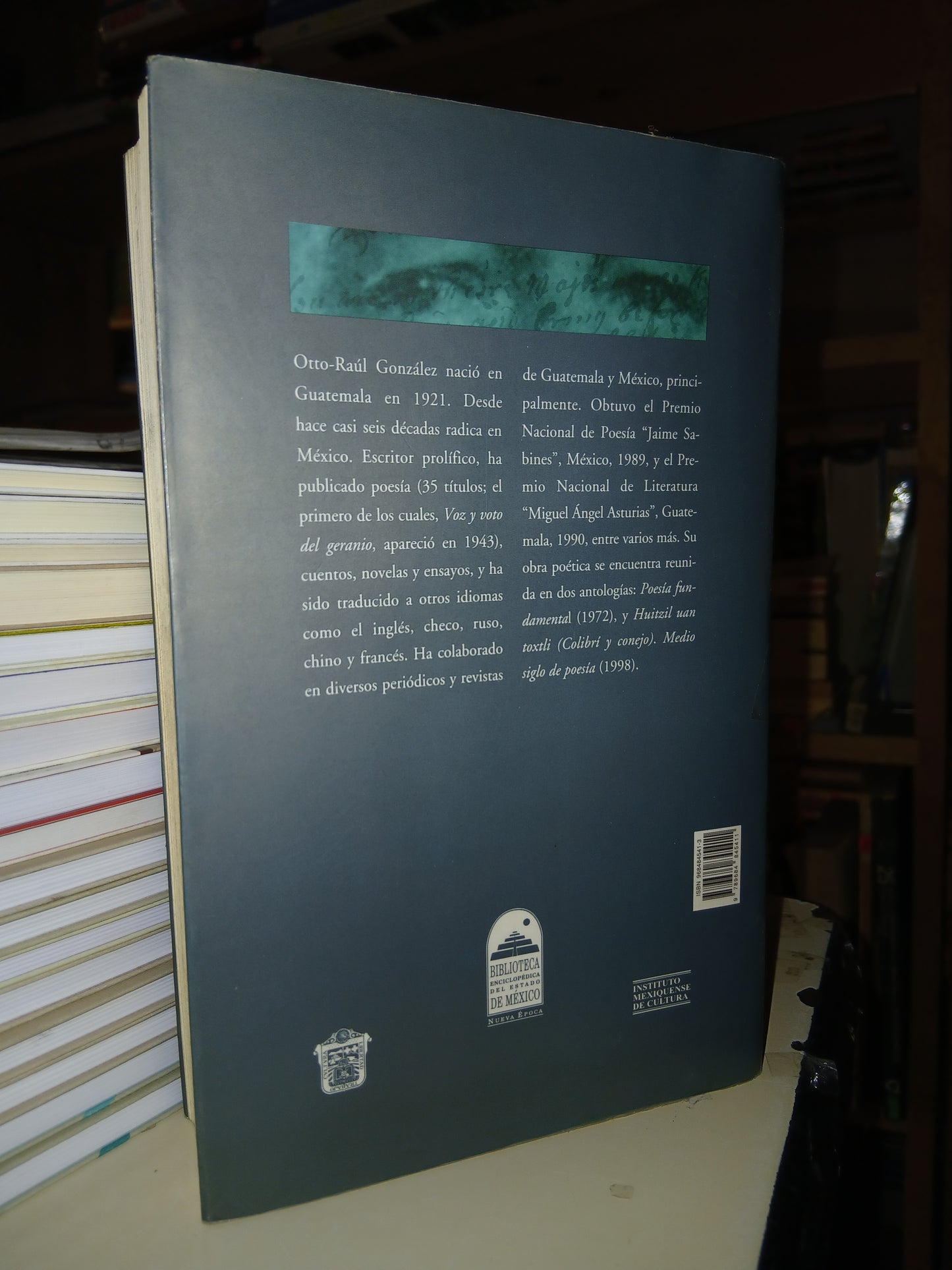 GALERÍA DE GOBERNADORES DEL SONETO POR OTTO-RAÚL GONZÁLEZ USADO POESÍA LITERARIO 207