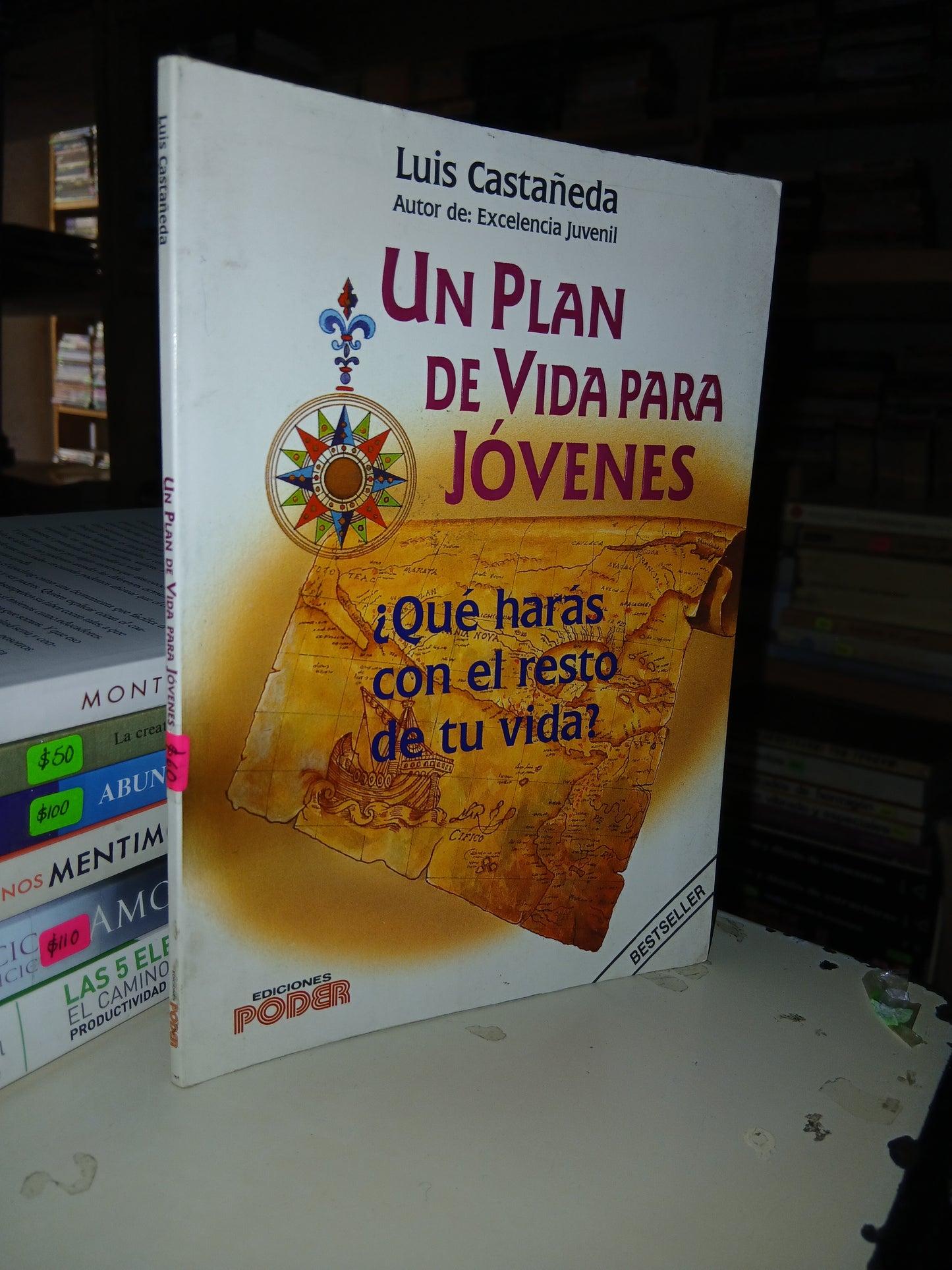 UN PLAN DE VIDA PARA JOVENES POR LUIS CASTAÑEDA USADO SUPERACIÓN PERSONAL LITERARIO 207