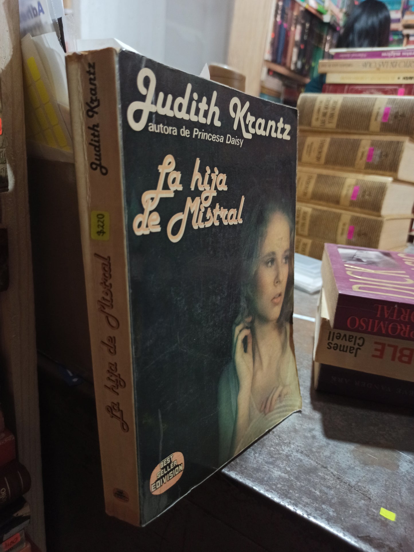 LA HIJA DE MISTRAL POR JUDITH KRANTZ USADO ANTIGUOS ALDAMA