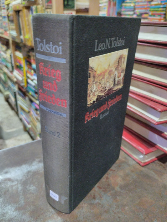 GUERRA Y PAZ POR LEO N TOLSTOI ALEMAN USADO IDIOMAS ALDAMA