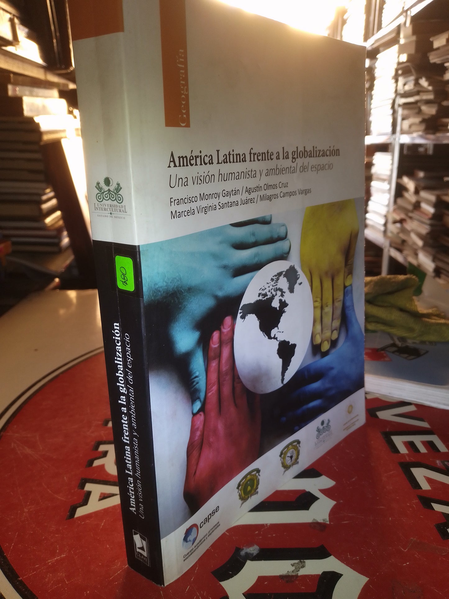 AMÉRICA LATINA FRENTE A LA GLOBALIZACIÓN UNA VISIÓN HUMANISTA Y AMBIENTAL DEL ESPACIO POR AUTORES VARIOS USADO SOCIOLOGÍA LITERARIO 207