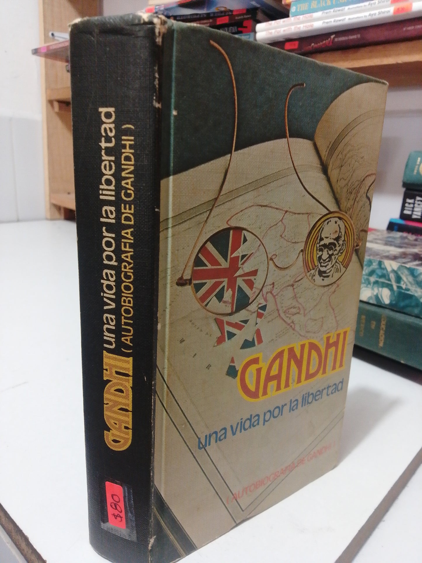 GANDHI UNA VIDA POR LA LIBERTAD AUTOBIOGRAFIA USADO HISTORIA JUAREZ