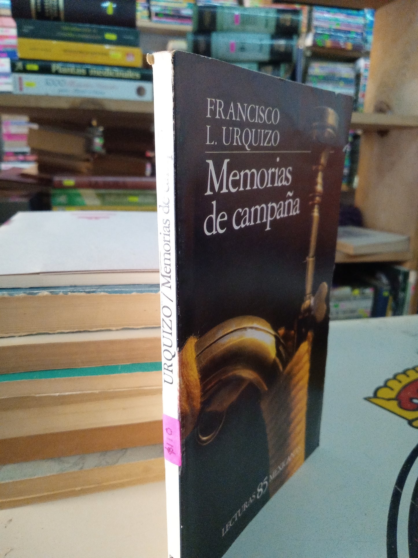 MEMORIAS DE CAMPAÑA POR FRANCISCO L URQUIZO USADO NOVELA LITERARIO 207