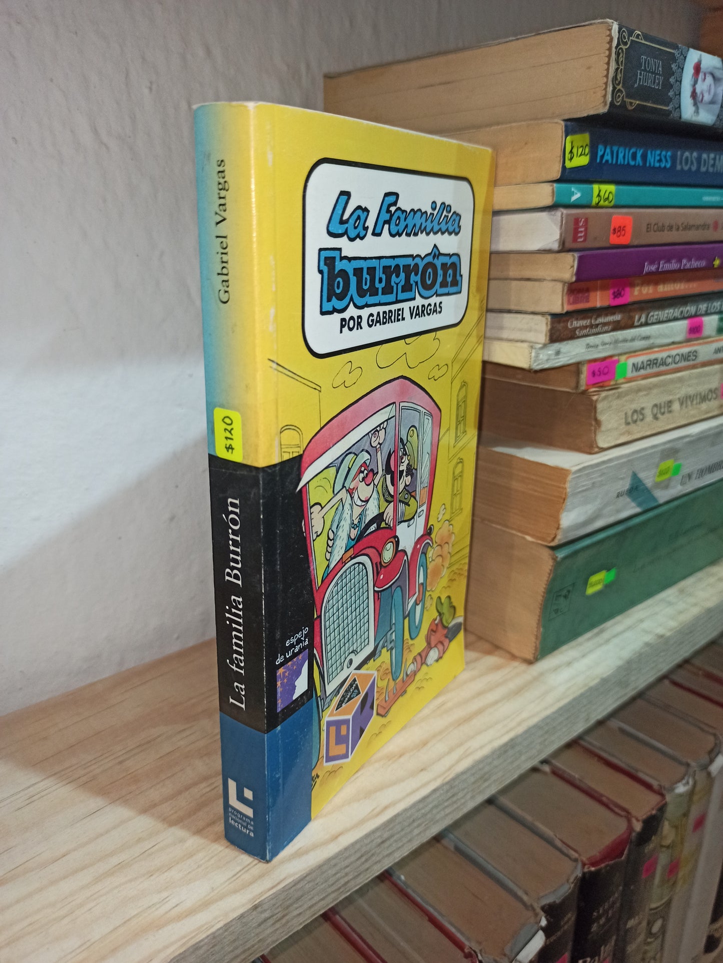 LA FAMILIA PURRÓN POR GABRIEL VARGAS USADO NOVELAS ALDAMA