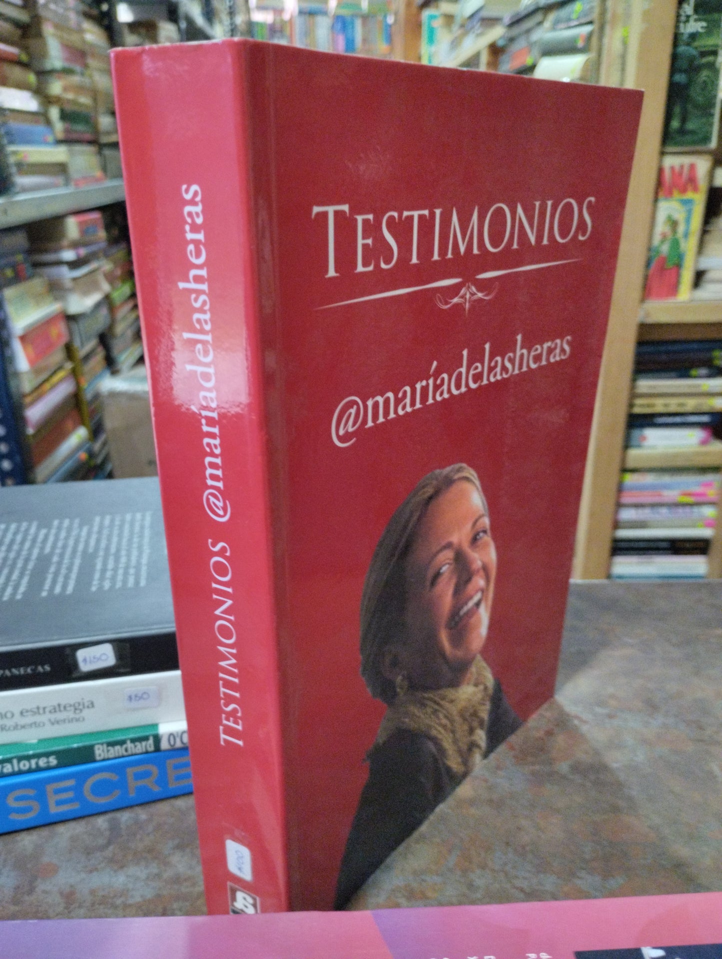 TESTIMONIOS POR MARIA DE LAS HERAS USADO HISTORIA ALDAMA