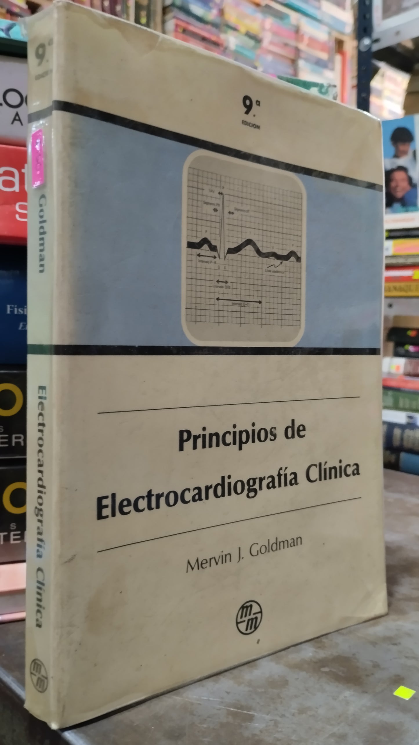 PRINCIPIOS DE ELECTROCARDIOGRAFIA CLINICA POR MELVIN J GOLDMAN LIBRO USADO SALUD ALDAMA