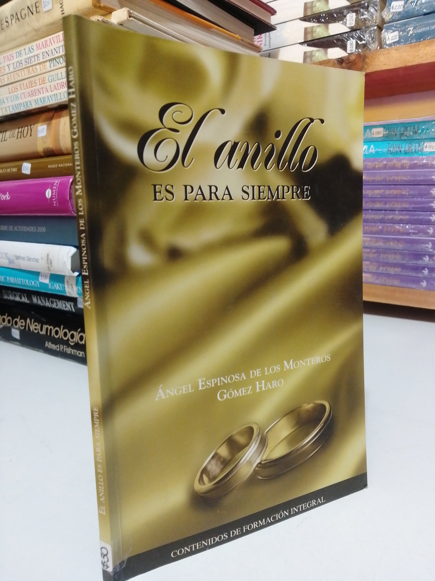 EL ANILLO ES PARA SIEMPRE POR ANGEL ESPINOZA USADO SUP.PERSONAL JUAREZ