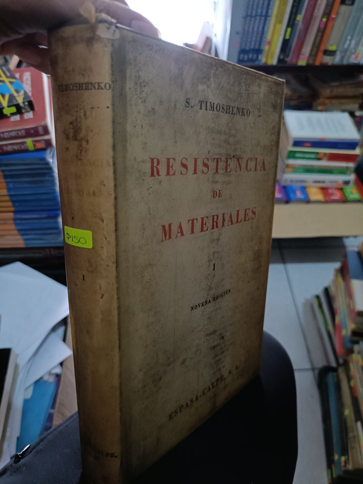 RESISTENCIA DE MATERIALES I POR S TIMOSHENKO USADO ELECTRICIDAD LITERARIO 305