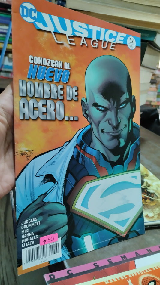 CONOZCAN AL NUEVO HOMBRE DE ACERO LIBRO USADO NOVELAS ALDAMA