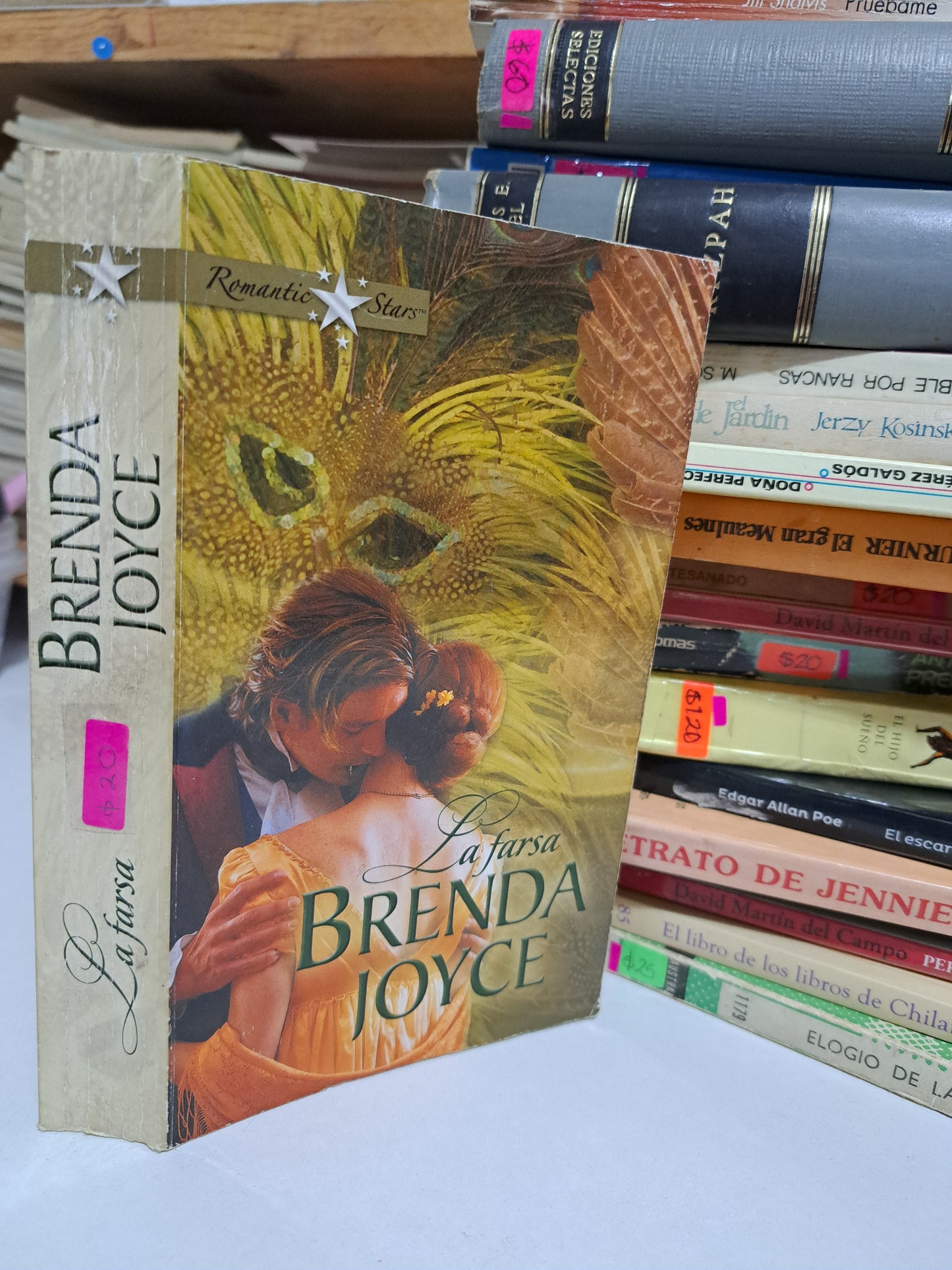 LA FARSA BRENDA JOYCE USADO NOVELA JUÁREZ