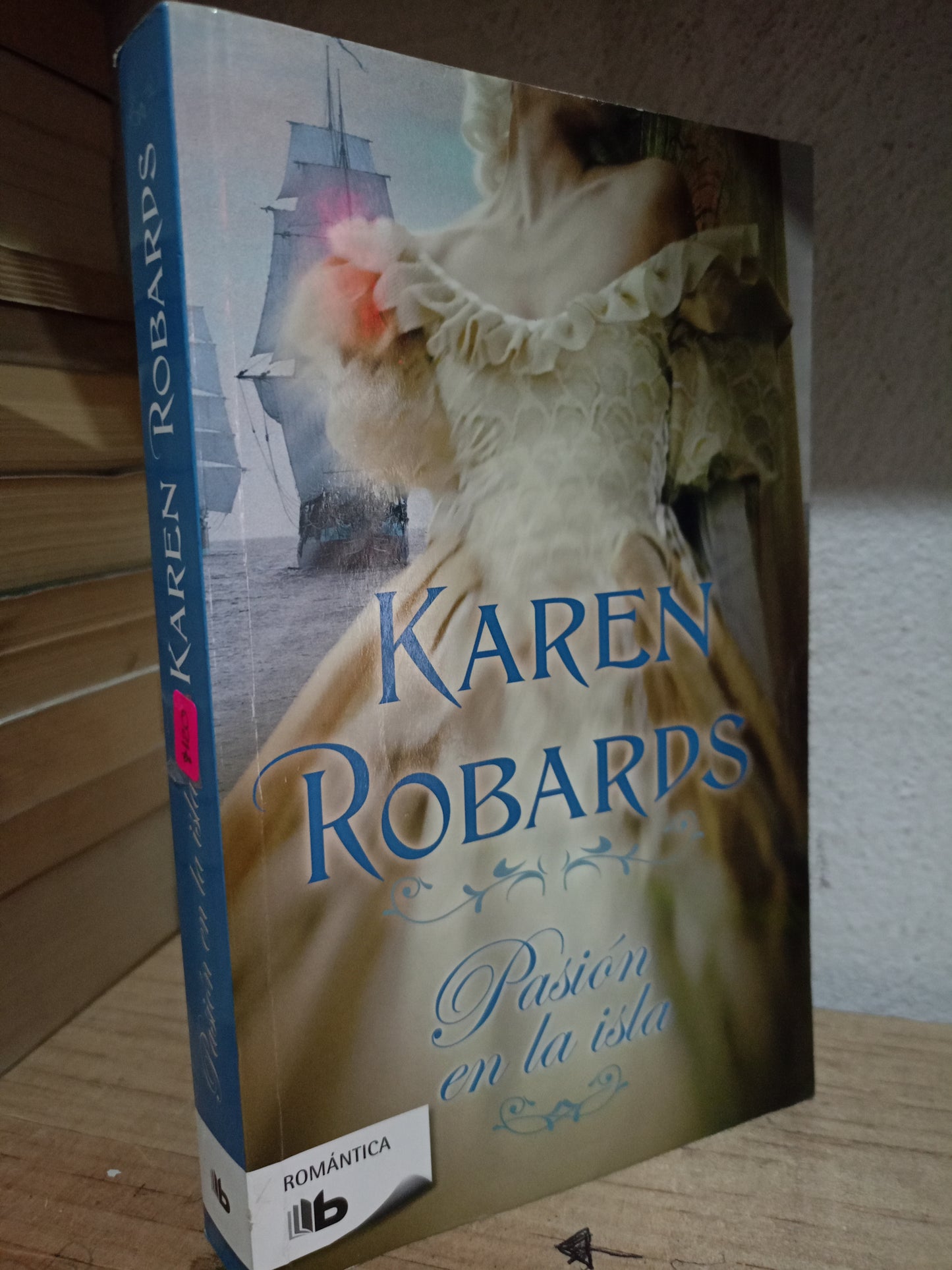 PASION EN LA ISLA POR KAREN ROBARDS USADO NOVELA LITERARIO 305