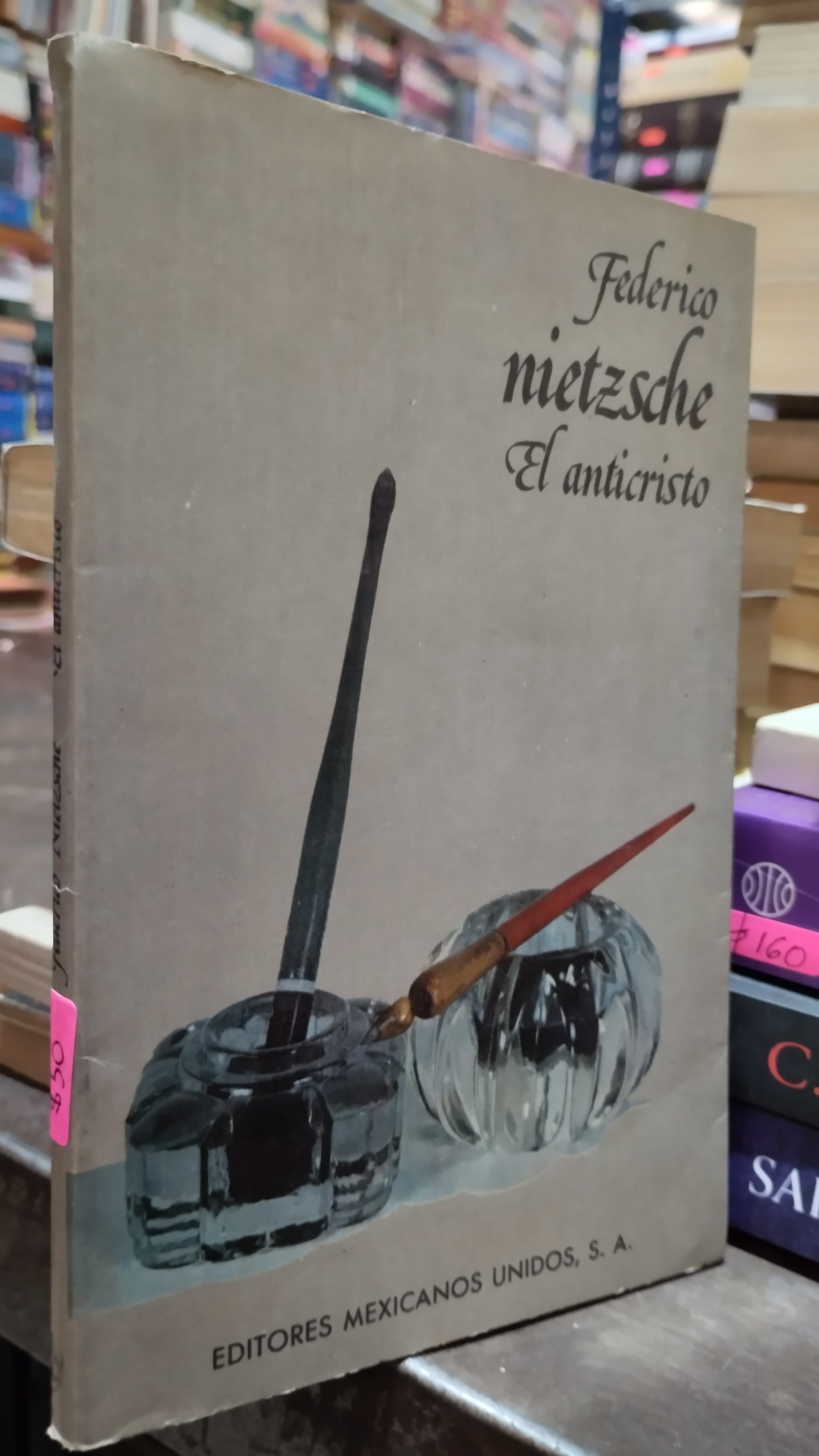 EL ANTICRISTO POR FEDERICO NIETZSCHE LIBRO USADO NOVELAS ALDAMA