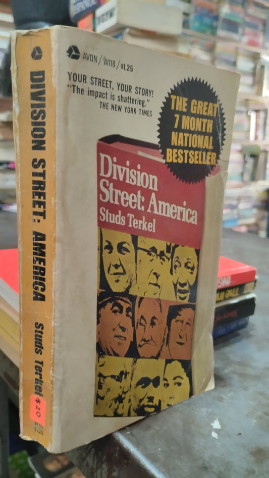 DIVISION STREET AMERICA POR STUDS TERKEL LIBRO USADO IDIOMAS ALDAMA