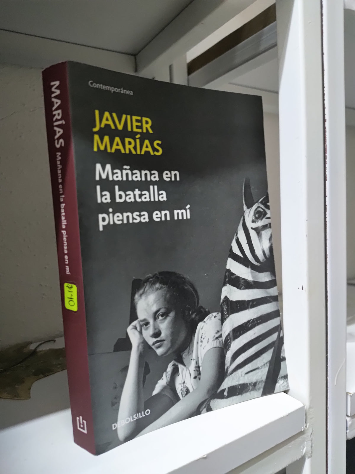MAÑANA EN LA BATALLA PIENSA EN MI POR JAVIER MARIAS USADO NOVELAS JUAREZ 515