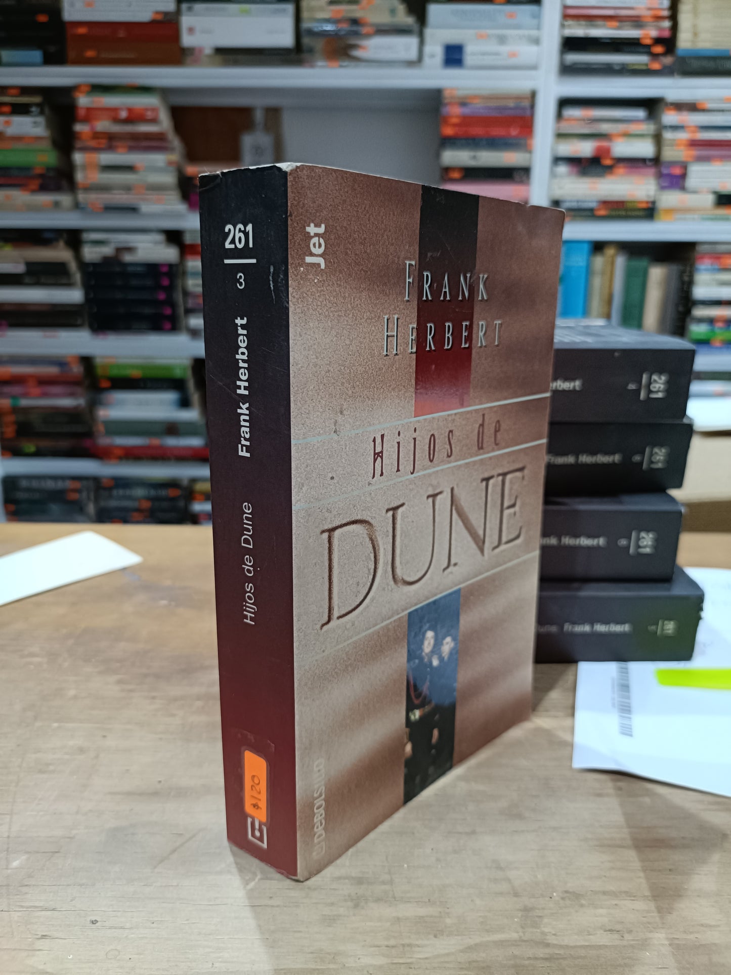 HIJOS DE DUNE POR FRANK HERBERT 3 USADOS NOVELAS JUAREZ 515