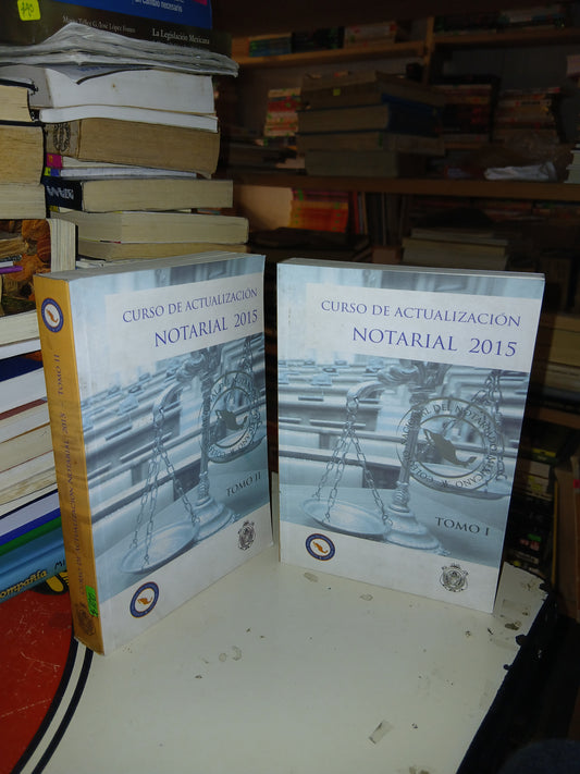 CURSO DE ACTUALIZACIÓN NOTARIAL 2015 (TOMO I Y II) (VARIOS AUTORES) USADO DERECHO LITERARIO 207