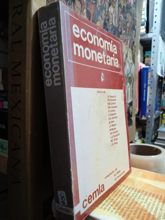 ECONOMIA MONETARIA POR M I BLEJER USADO ADMINISTRACIÓN JUÁREZ